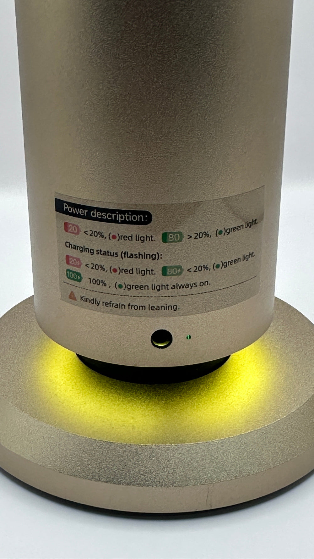 A326 Luxury Gold — Aluminum Tower Waterless Diffuser