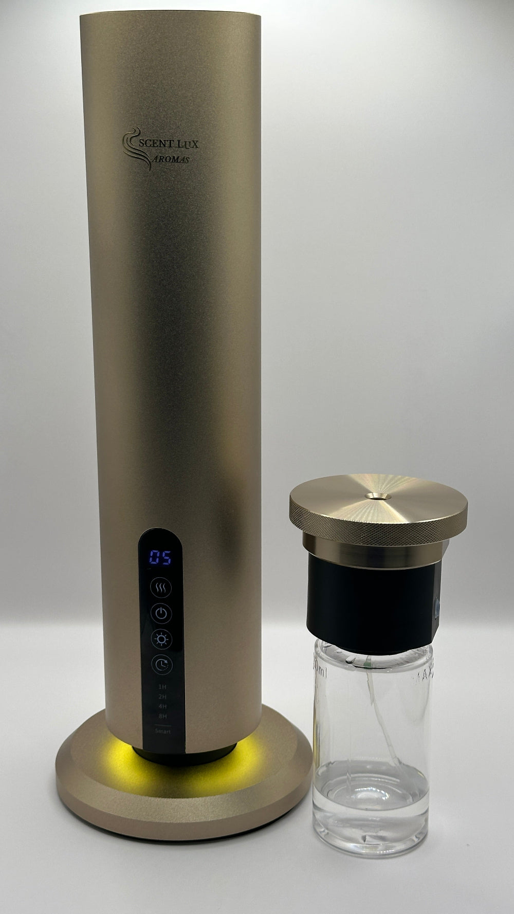 A326 Luxury Gold — Aluminum Tower Waterless Diffuser