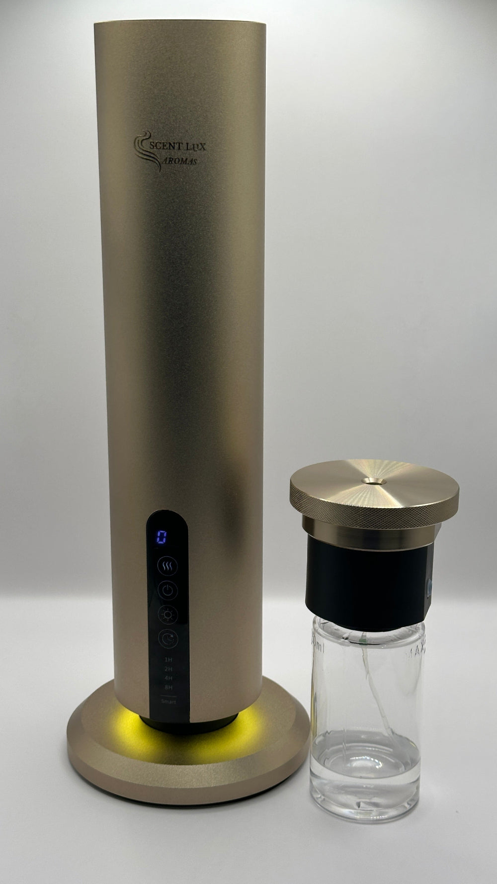 A326 Luxury Gold — Aluminum Tower Waterless Diffuser