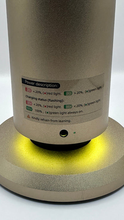 A326 Luxury Gold — Aluminum Tower Waterless Diffuser