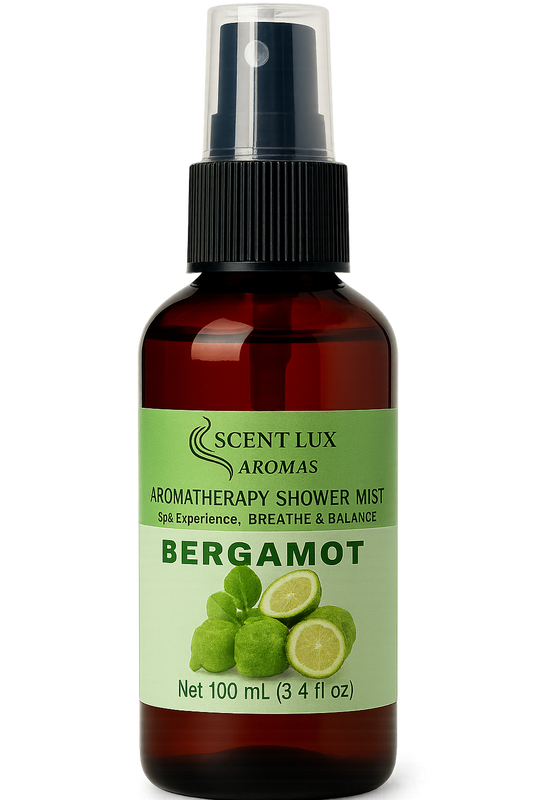 Bergamot — Aromatherapy Shower Mist UPLIFT & BALANCE
