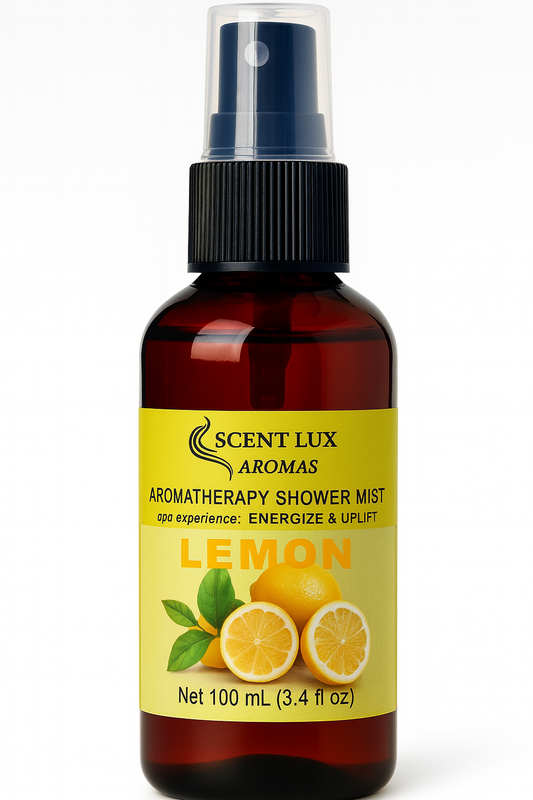 Lemon — Aromatherapy Shower Mist ENERGIZE & UPLIFT